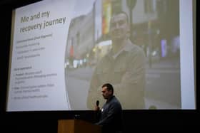 A fully-booked audience gathered recently to hear how people are using their experiences of mental ill health, homelessness and drugs and alcohol to shape services in Surrey and north east Hampshire. Picture contributed