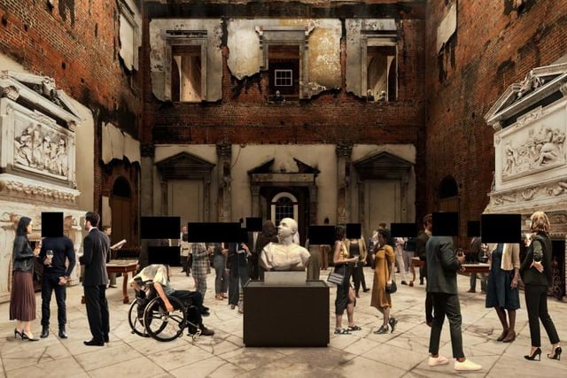 The Marble Hall could also be used for evening events