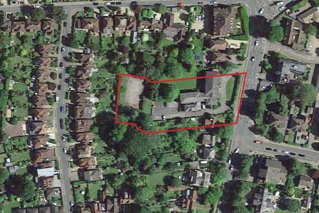 Plans to change a Horsham office into a school for children with special needs are to be considered by the district council. Image: The Aurora Group