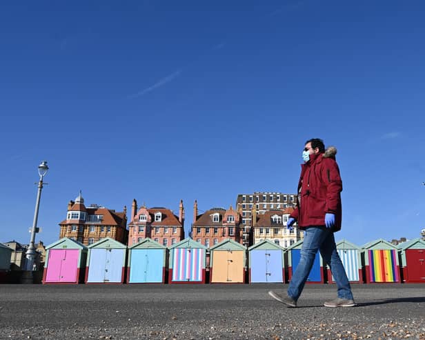 Hove, in East Sussex, has been named among the best places to live in South East England in The Sunday Times Best Places to Live 2025. Picture by GLYN KIRK/AFP via Getty Images)