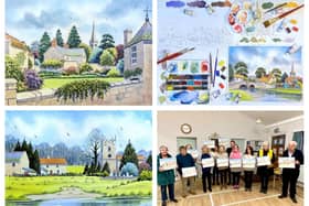 Acclaimed artist and BBC television presenter Dermot Cavanagh is set to host a special two-day watercolour painting course at the Tanyard Hall, Gomshall, from June 28 to 29. Picture contributed