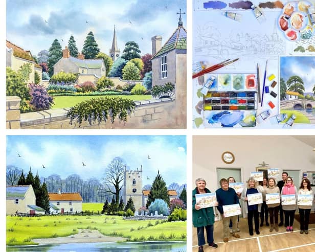 Acclaimed artist and BBC television presenter Dermot Cavanagh is set to host a special two-day watercolour painting course at the Tanyard Hall, Gomshall, from June 28 to 29. Picture contributed