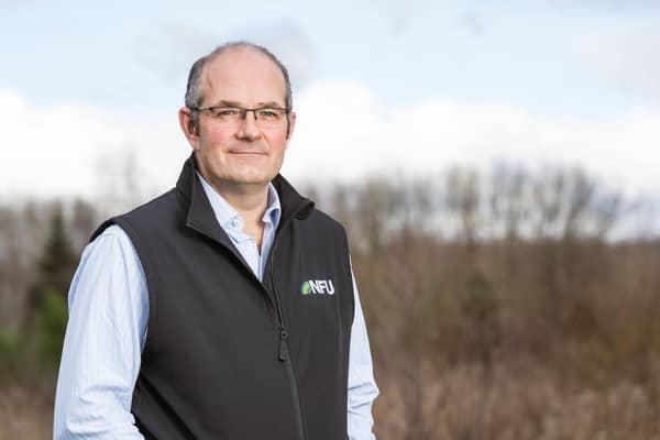 NFU President Tom Bradshaw.