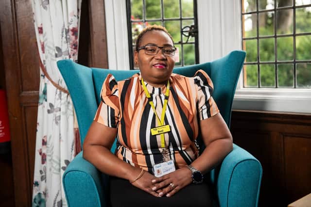 Busi, manager of Tupwood Gate Nursing Home in Surrey