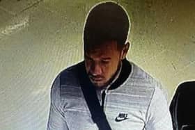 Surrey Police have asked for help identifying a man seen in CCTV images who they say may be able to help them with their investigation into a 'racially-aggravated public order offence' in Guildford.
