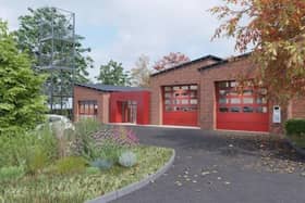 Chobham Fire Station will be relocating to Woking in Spring 2024 as essential development works start at the on-call station. Picture: submitted