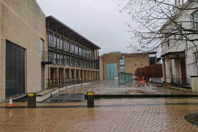 Surrey County Council headquarters in Woodhatch, Reigate from January 2021. Permission to use.