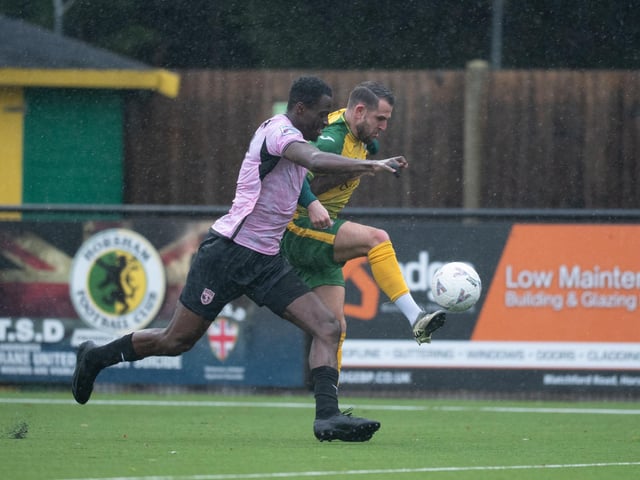 Horsham FC edged out Walton & Hersham 1-0 on a wet and windy afternoon at the Fusion Aviation Community Stadium