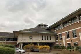 Elmbridge Civic Centre, where Elmbridge Borough Council is based. Photo credit Emily Coady-Stemp, LDR. Approved for use.