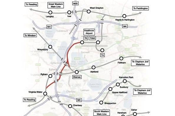 Hsr Proposed Route (Image Heathrow Southern Rail)