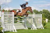 Winner. Will Edwards (GBR) riding SHW Candies B in The Clipmyhorse.TV Derby Tankard (1.50m)  at The 2024 Al Shira'aa Hickstead Derby Meeting, The All England Showground, Hickstead | Picture by Elli Birch/Bootsandhooves