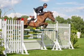 Winner. Will Edwards (GBR) riding SHW Candies B in The Clipmyhorse.TV Derby Tankard (1.50m)  at The 2024 Al Shira'aa Hickstead Derby Meeting, The All England Showground, Hickstead | Picture by Elli Birch/Bootsandhooves