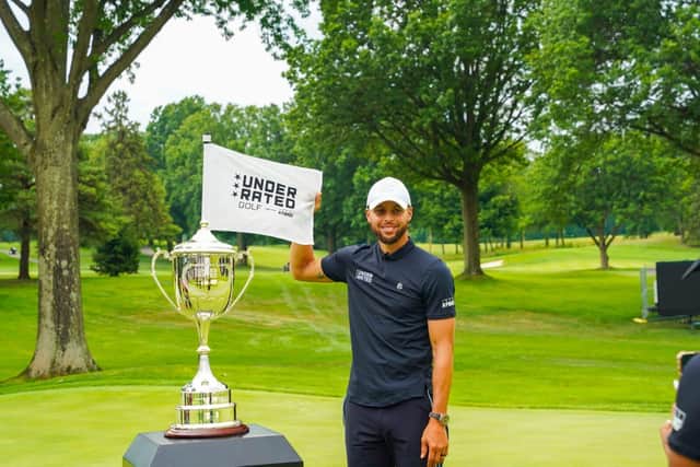 Stephen Curry, four-time NBA Champion and two-time MVP announces his UNDERRATED Golf program in partnership with United Airlines will expand the golf tour to Europe for the 2024 season. Picture: submitted