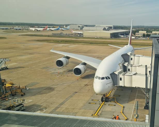 The view from Wagamama in the London Gatwick's North Terminal | Picture: Mark Dunford