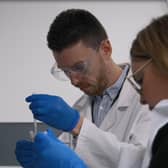 Team in action at SABP research facility (Credit: Surrey and Borders Partnership NHS Trust)