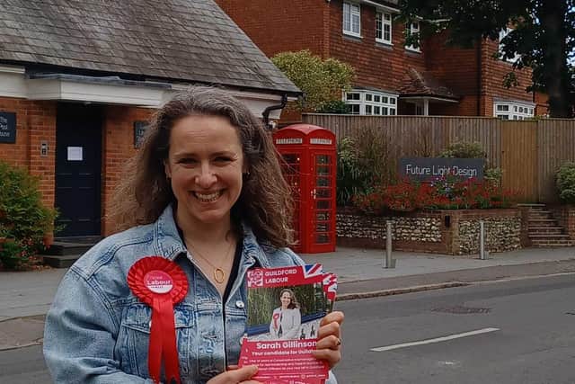 Sarah Gillinson is the Guildford Labour Party candidate. (Credit: Labour Party)
