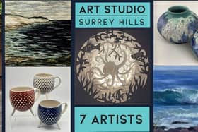 Artists images from Surrey Hills Artists Studio
