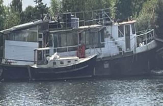 Tom Rhima'S Boat, The Larger One Shown Here, Was Found To Be Unregistered For Three Months In Summer 2023 (Image Environment Agency)
