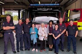 Foxbridge House showed their appreciation for the local emergency services
