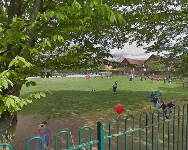 View of Thames Ditton Infant School play ground. (Credit: Google Street View)
