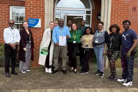 Cygnet Lodge Woking staff celebrate new accreditation