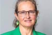 Newly-elected Surrey County Councillor for Woking South, Cllr Louise Morales (image WBC)