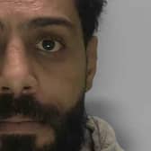 Hassan Alsaadi approached the lone woman and assaulted her without her consent in a dark area outside the South Terminal of Gatwick Airport at night. Picture courtesy of Sussex Police