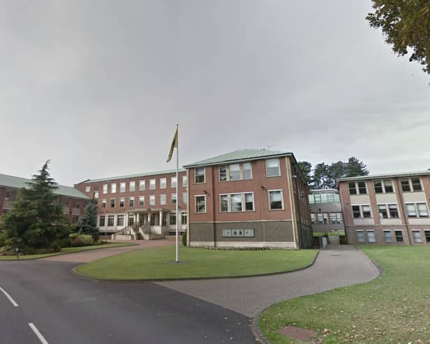 Former Aviva site in Pixham Lane, near Dorking (image Google)