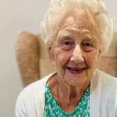 Betty Carr, Resident at Bernard Sunley Care Home in Woking. Pitcure: Friends of the Elderly