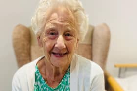 Betty Carr, Resident at Bernard Sunley Care Home in Woking. Pitcure: Friends of the Elderly