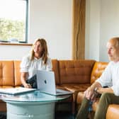Deborah Scott and Jim Scott, co-founders of Artemis Aerospace. Picture courtesy of Artemis Aerospace
