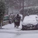 The majority of the UK is now covered by a rare amber warning for snow and ice this weekend – including parts of South East England. Photo: Eddie Mitchell