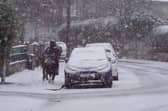 The majority of the UK is now covered by a rare amber warning for snow and ice this weekend – including parts of South East England. Photo: Eddie Mitchell