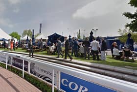 People enjoying Epsom Derby. (Credit: Google street view)