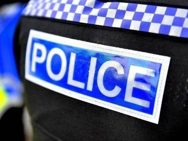 A man in his 60’s was hospitalised following a collision between a cyclist and a lorry on the Sussex/Surrey border.
