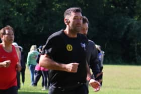 Ben Alderton running