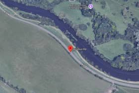 On rounding a bend on Windsor Road (A308) shortly past the Magna Carta, officers found that the driver of the Mercedes collided head-on with the driver of a grey Volkswagen while driving in the wrong carriageway. Picture courtesy of Google