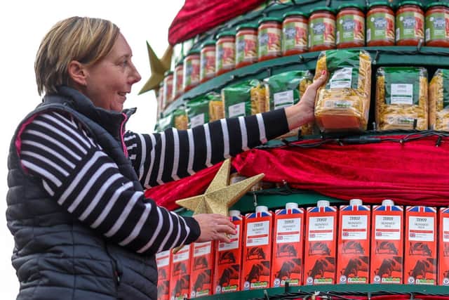 Charities FareShare and the Trussell Trust are asking shoppers for help ahead of Christmas. Picture: Tesco