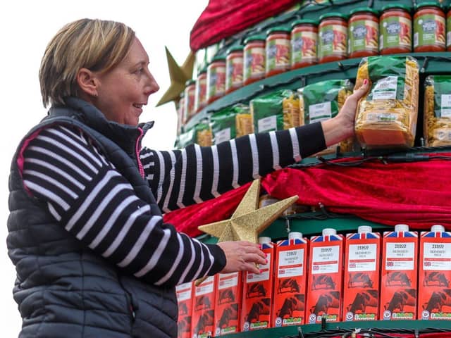 Charities FareShare and the Trussell Trust are asking shoppers for help ahead of Christmas. Picture: Tesco