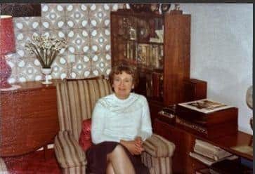 Ruby in 1974, when she started her Avon business