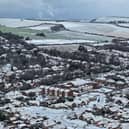Snow in Worthing on the afternoon of January 8, 2024, following a morning spell of snow that cleared quickly. Photo: Eddie Mitchell