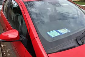 Blue badge car parking example (Credit: Emily Dalton/LDRS)