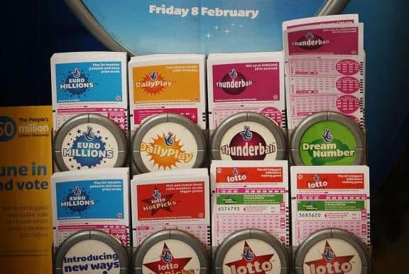 A married woman in her 50s from Surrey has won £70,000 after receiving a Sapphire 7’s Doubler scratchcard as a gift. Picture by Peter Macdiarmid/Getty Images