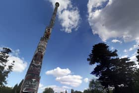 Great Windsor Park Totem Pole, Virginia Water (Image Google)
