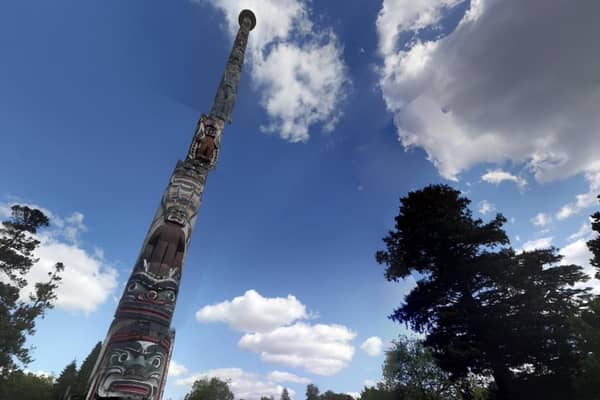 Great Windsor Park Totem Pole, Virginia Water (Image Google)