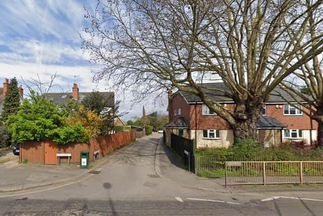 View looking into Fairview Road. (Credit: Google Street View)