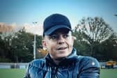 Dorking boss Marc White speaks after his side's defeat at Horsham | Image taken from Dorking Wanderers FC Youtube channel