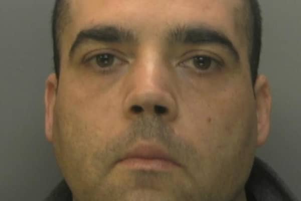 Daniel Santana, of Croydon, was sentenced to three years and seven months in prison. Picture courtesy of Surrey Police