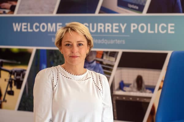 Police & Crime Commissioner Lisa Townsend has announced the launch of Surrey's Safer Streets Summer. Picture by Andy Newbold Photography