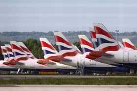 British Airways confirmed on Sunday (June 22) that all flights scheduled from London Heathrow to Dubai and Doha – including return journeys – had been cancelled. Picture by Bryn Lennon/Getty Images
